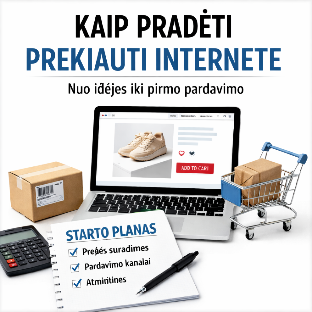 DOVANŲ KUPONAS Elektroninė prekyba nuo nulio